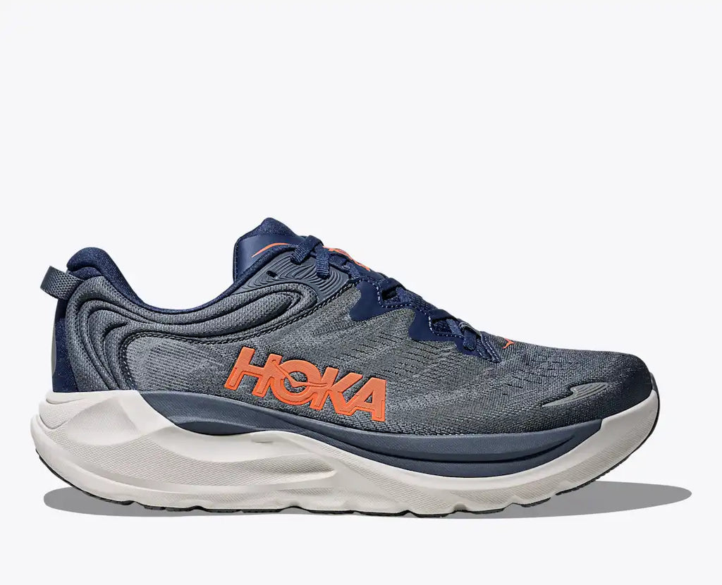HOKA Men's Gaviota 6 - MIDNIGHT BLUE / FADED NAVY (Extra Wide)