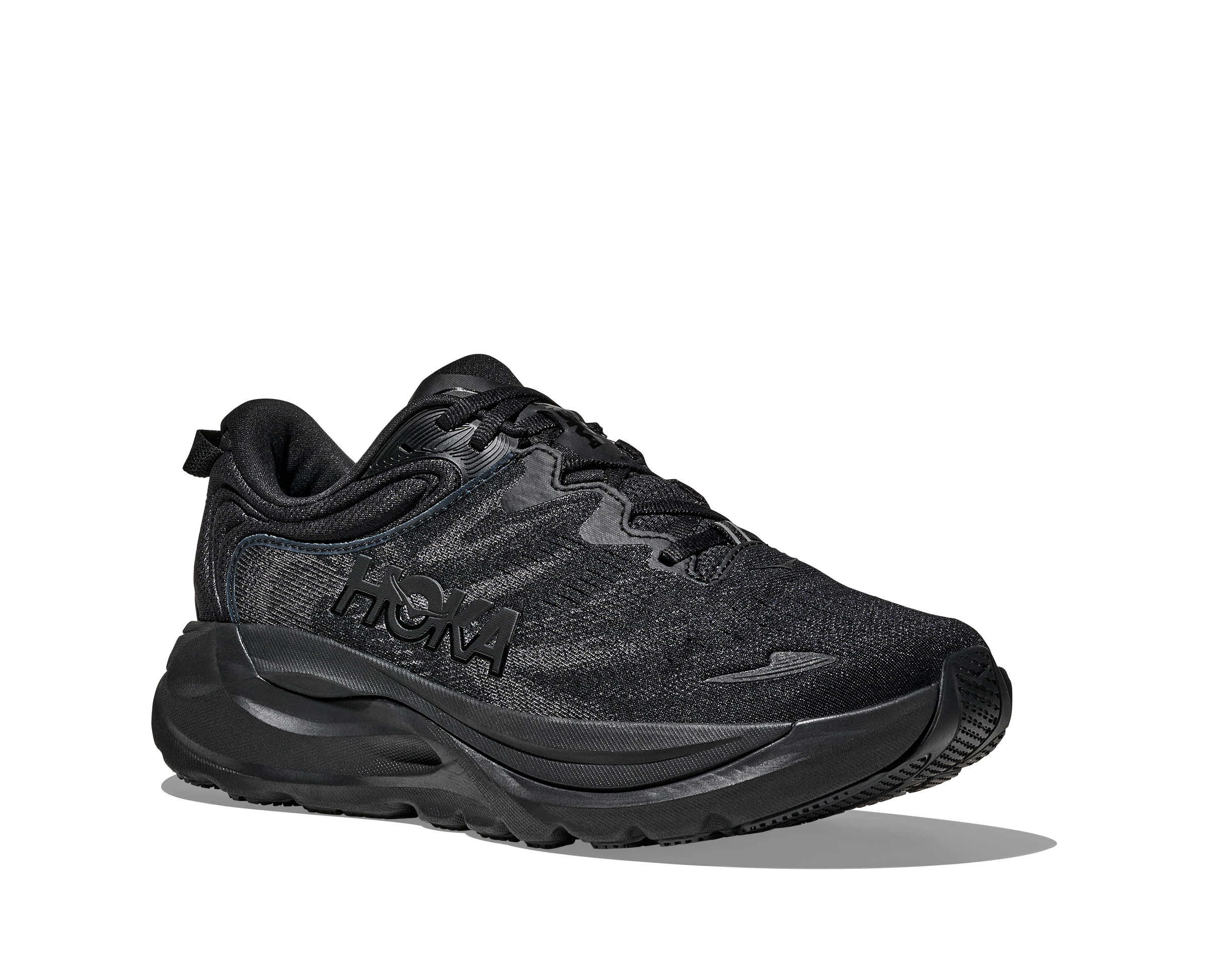 HOKA Women's Gaviota 6 - BLACK / BLACK