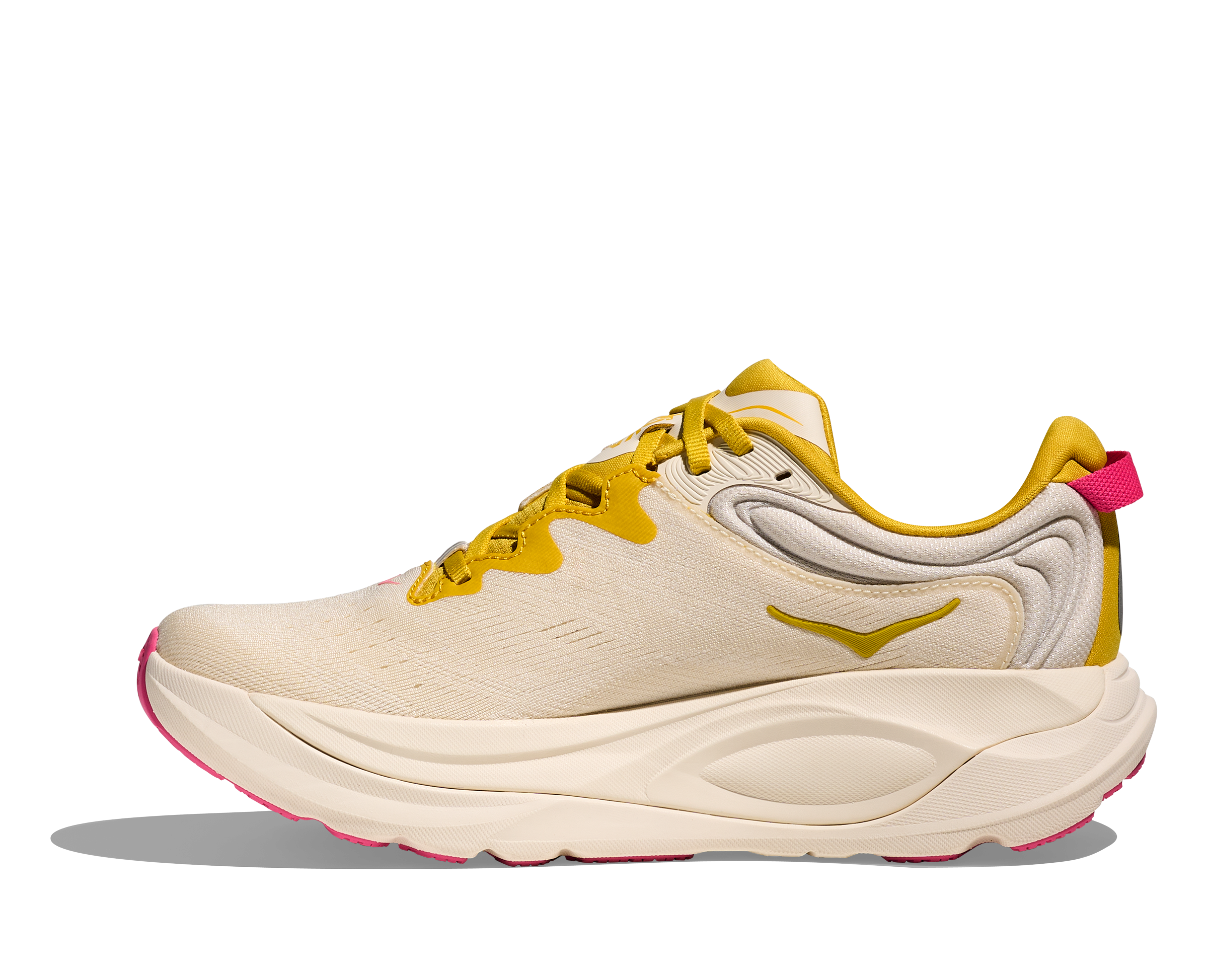HOKA Women's Gaviota 6 - BIRCH / YELLOW GOLD