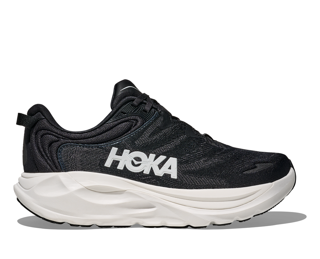 HOKA Women's Gaviota 6 - BLACK / WHITE