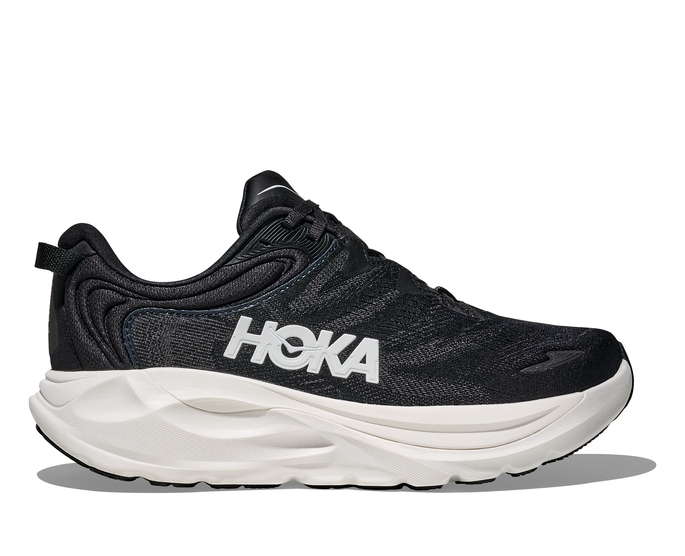HOKA Women's Gaviota 6 - BLACK / WHITE