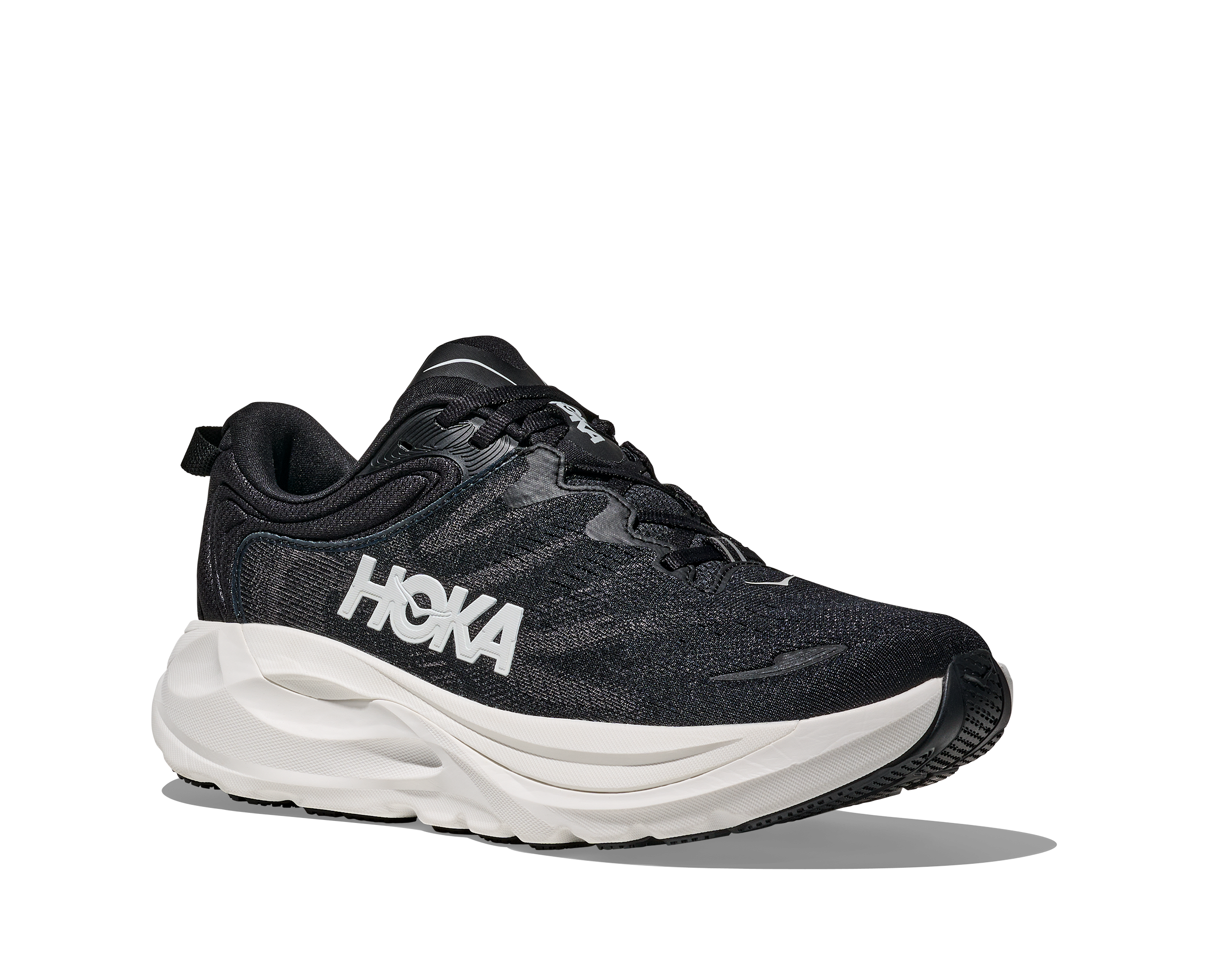 HOKA Women's Gaviota 6 - BLACK / WHITE