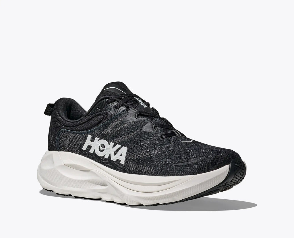 HOKA Women's Gaviota 6 - BLACK / WHITE