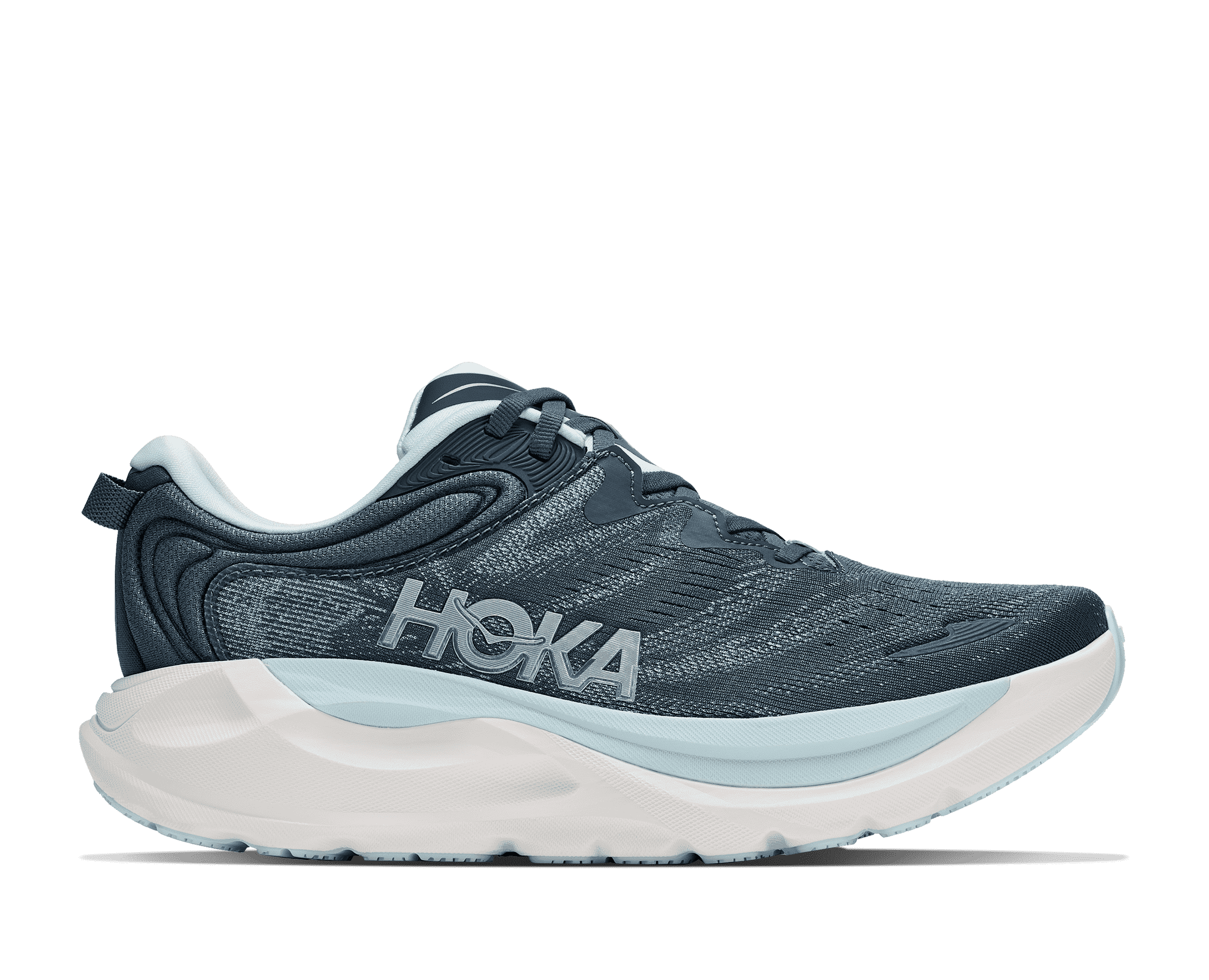 HOKA Women's Gaviota 6 - FADED NAVY / GLIMMERING BLUE