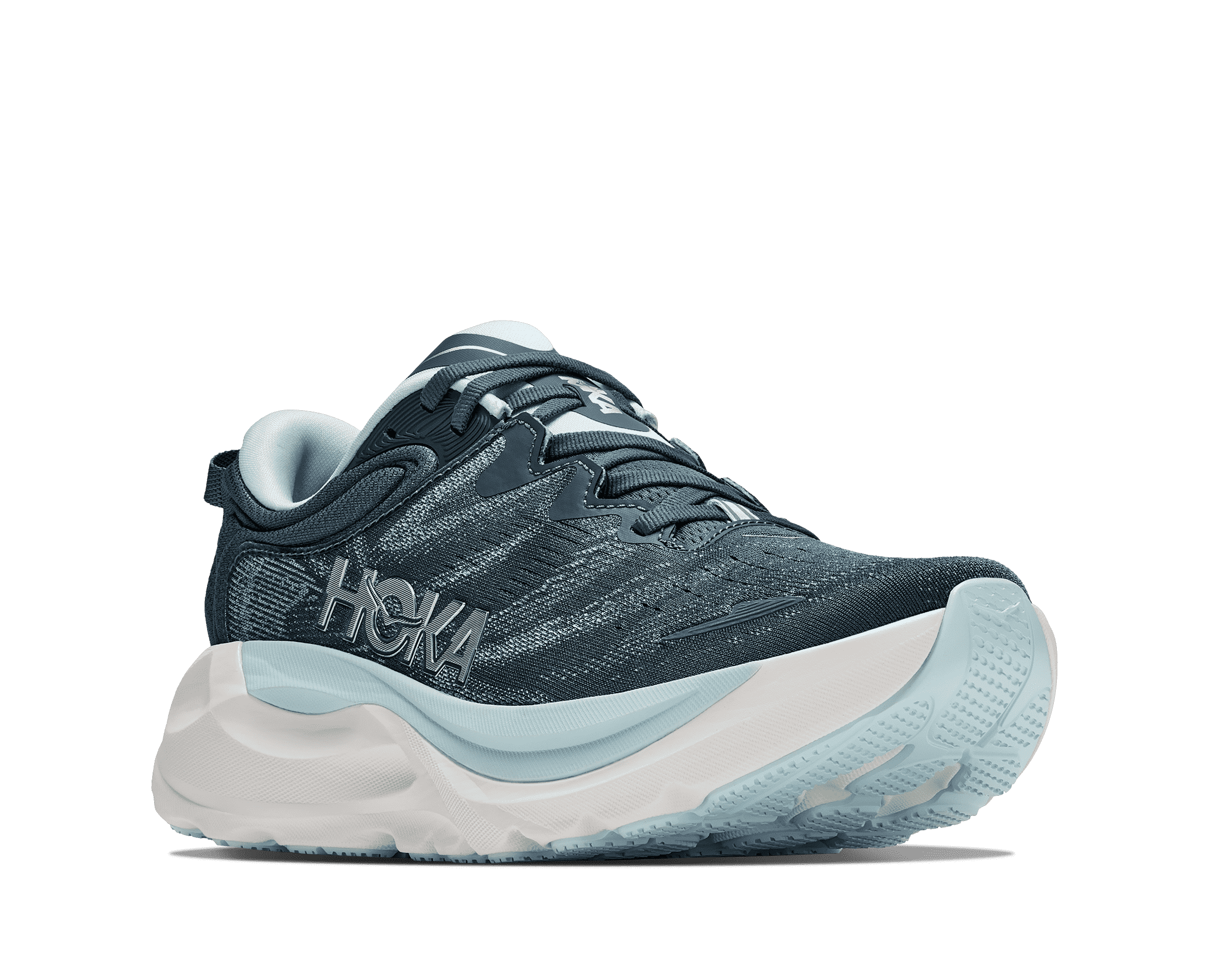 HOKA Women's Gaviota 6 - FADED NAVY / GLIMMERING BLUE