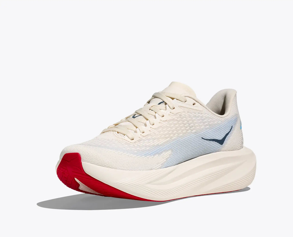 HOKA Women's Mach 7 - ALABASTER / SOARING BLUE (Wide)