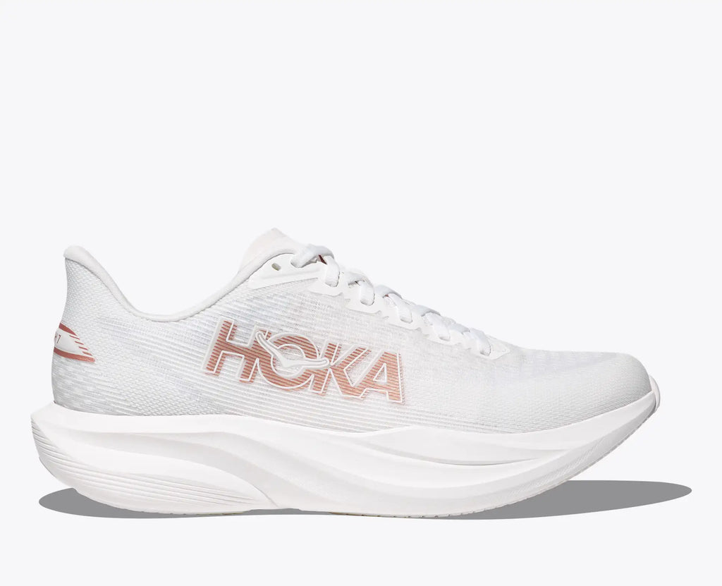 HOKA Women's Mach 7 - FROST / ROSE GOLD (Wide)
