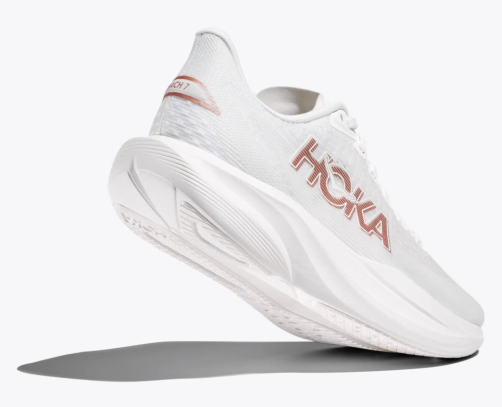 HOKA Women's Mach 7 - FROST / ROSE GOLD (Wide)