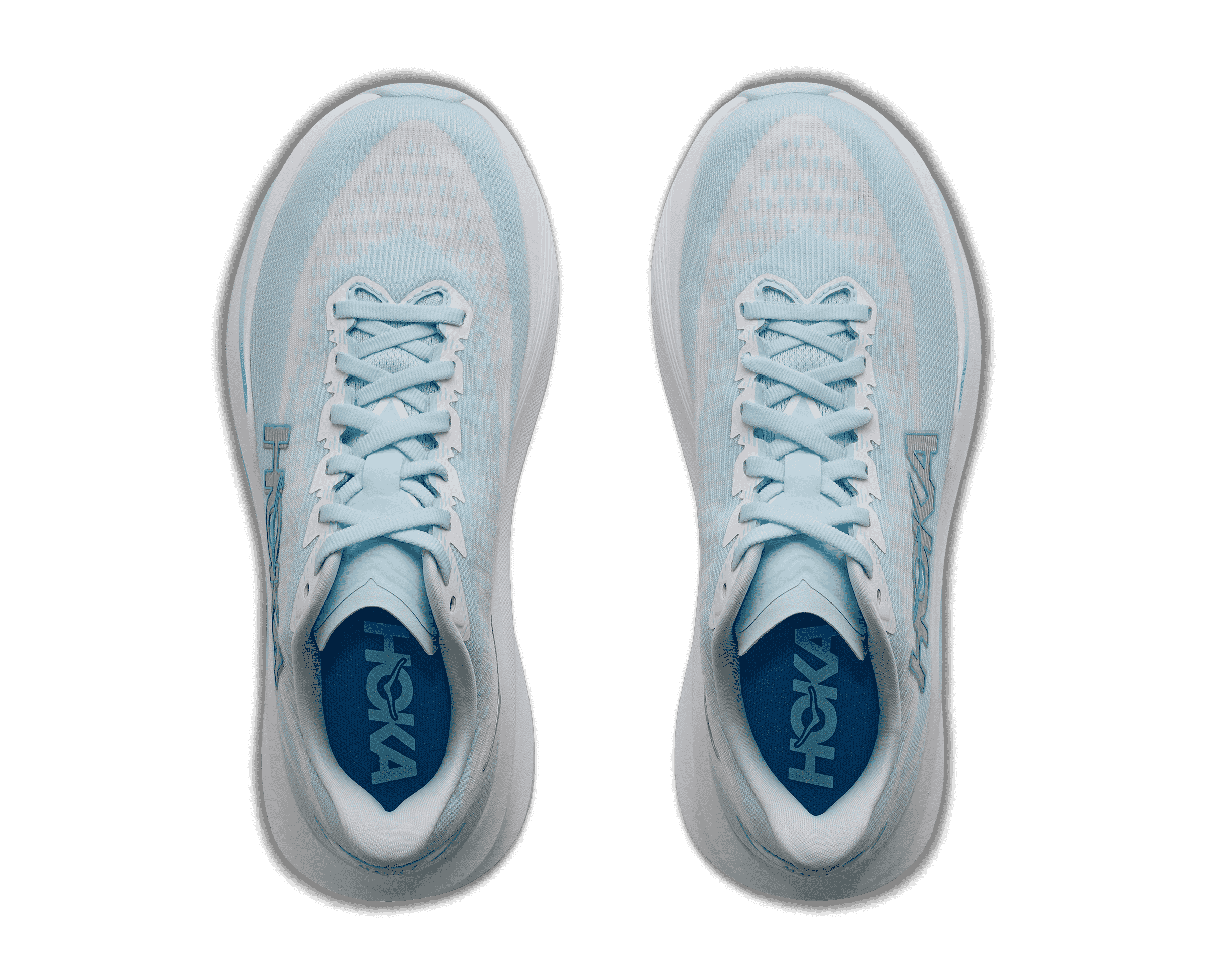 HOKA Women's Mach 7 - GLIMMERING BLUE / FROST
