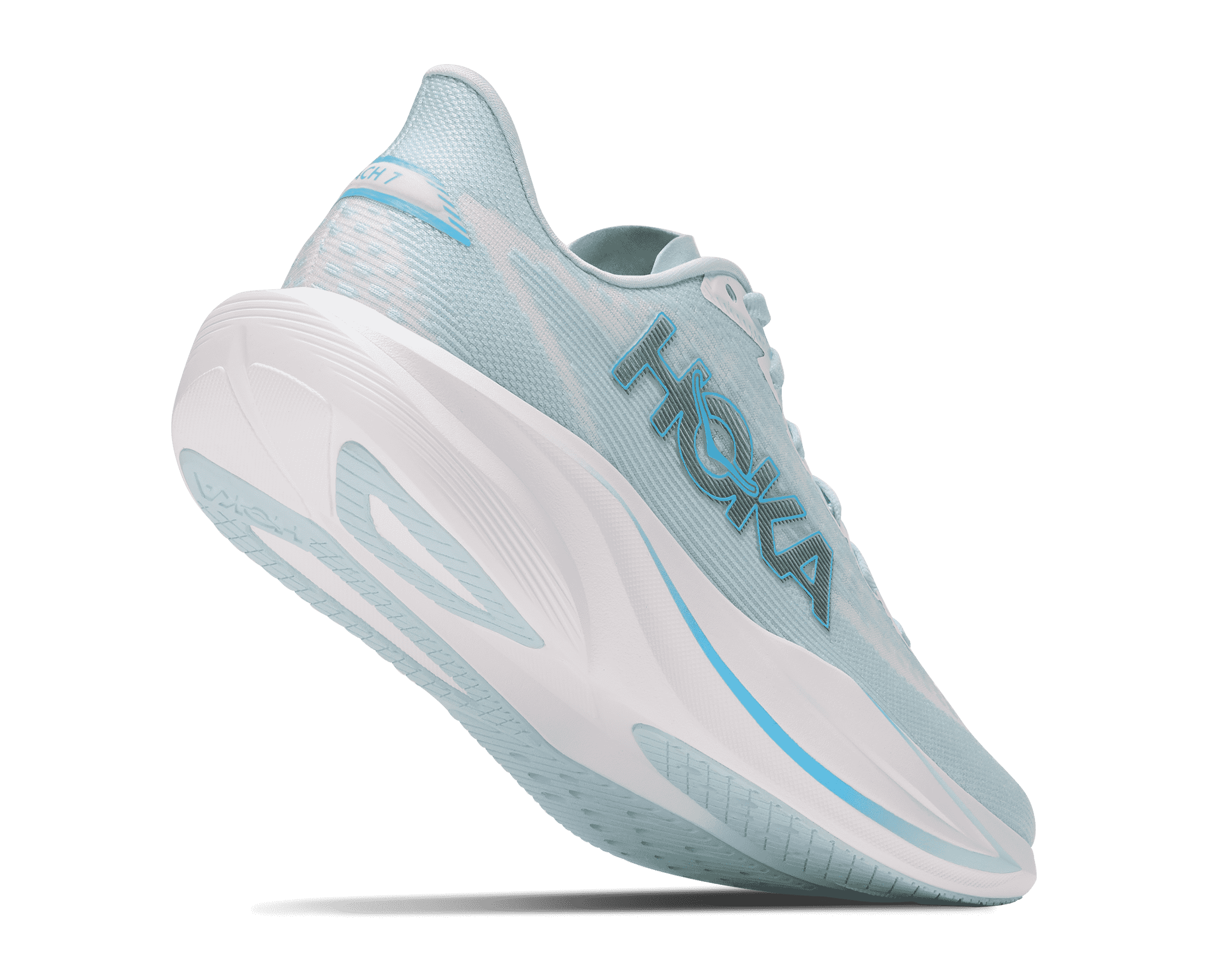 HOKA Women's Mach 7 - GLIMMERING BLUE / FROST