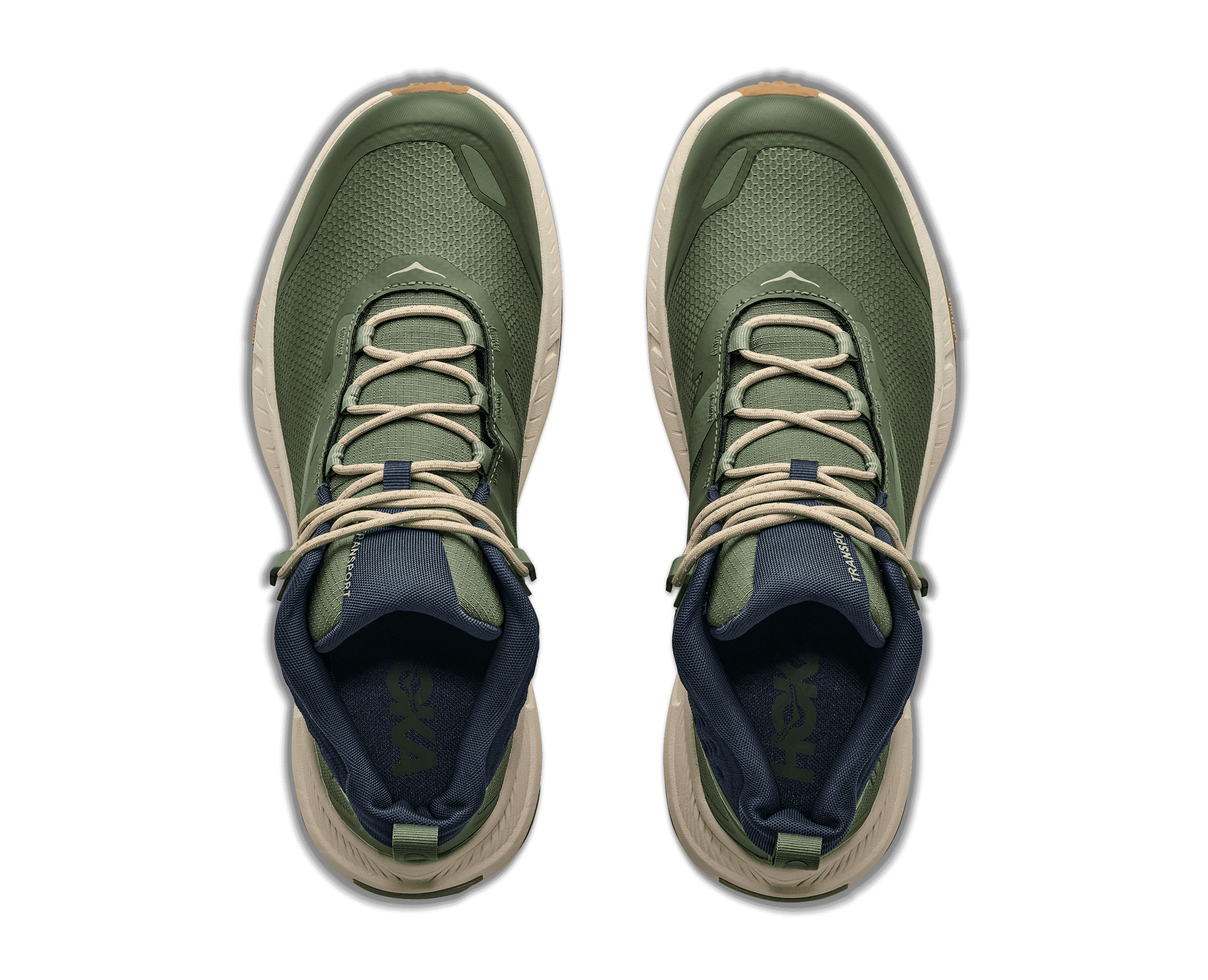 HOKA Men's Transport Hike GTX - NETTLE LEAF / ALABASTER
