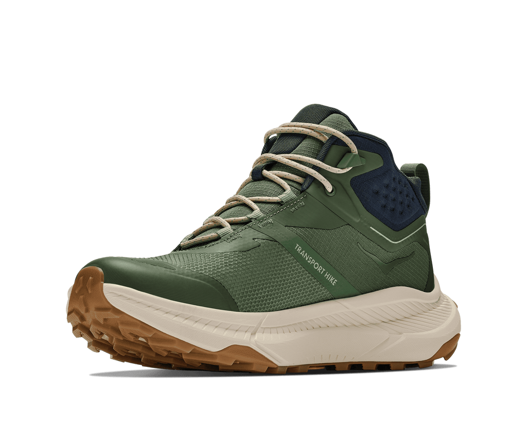 HOKA Men's Transport Hike GTX - NETTLE LEAF / ALABASTER