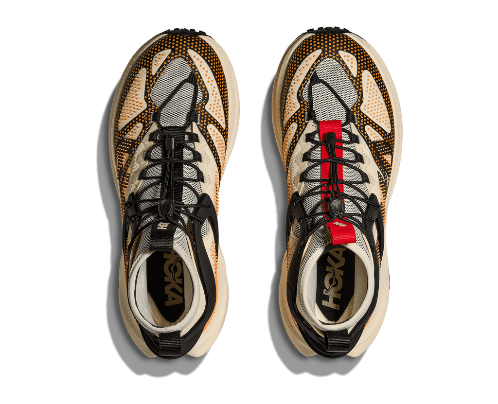 HOKA Unisex Mafate X Hike - VINTAGE YELLOW / BLACK
