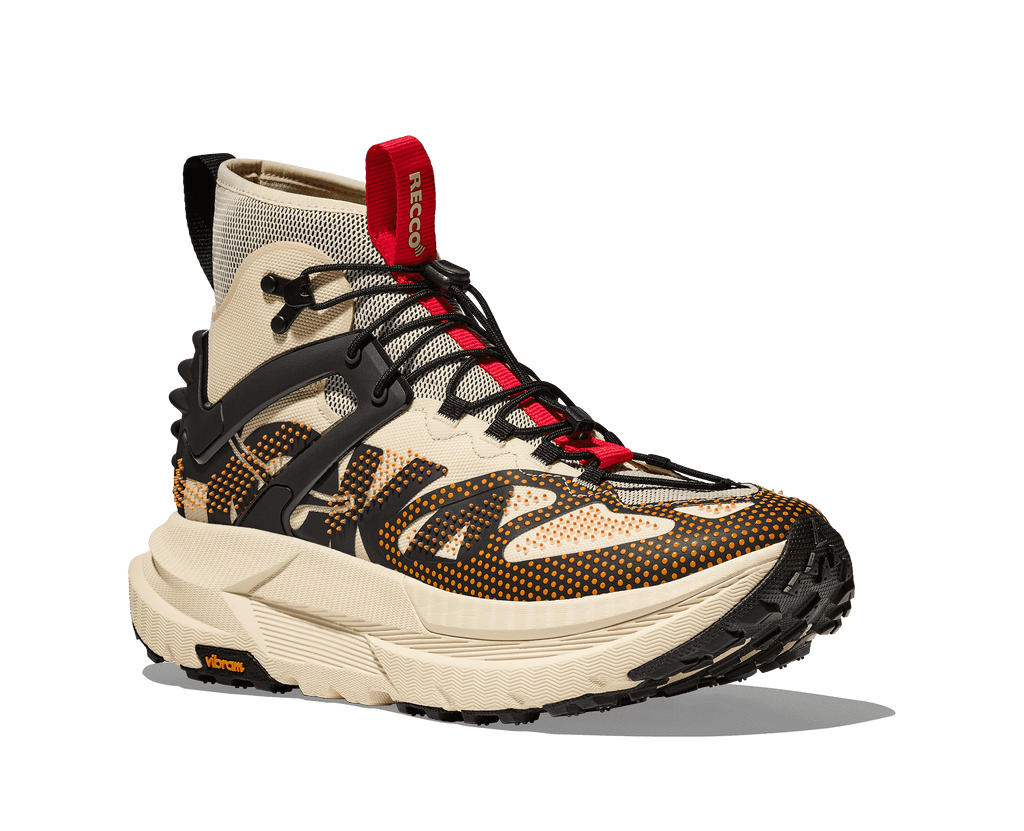 HOKA Unisex Mafate X Hike - VINTAGE YELLOW / BLACK