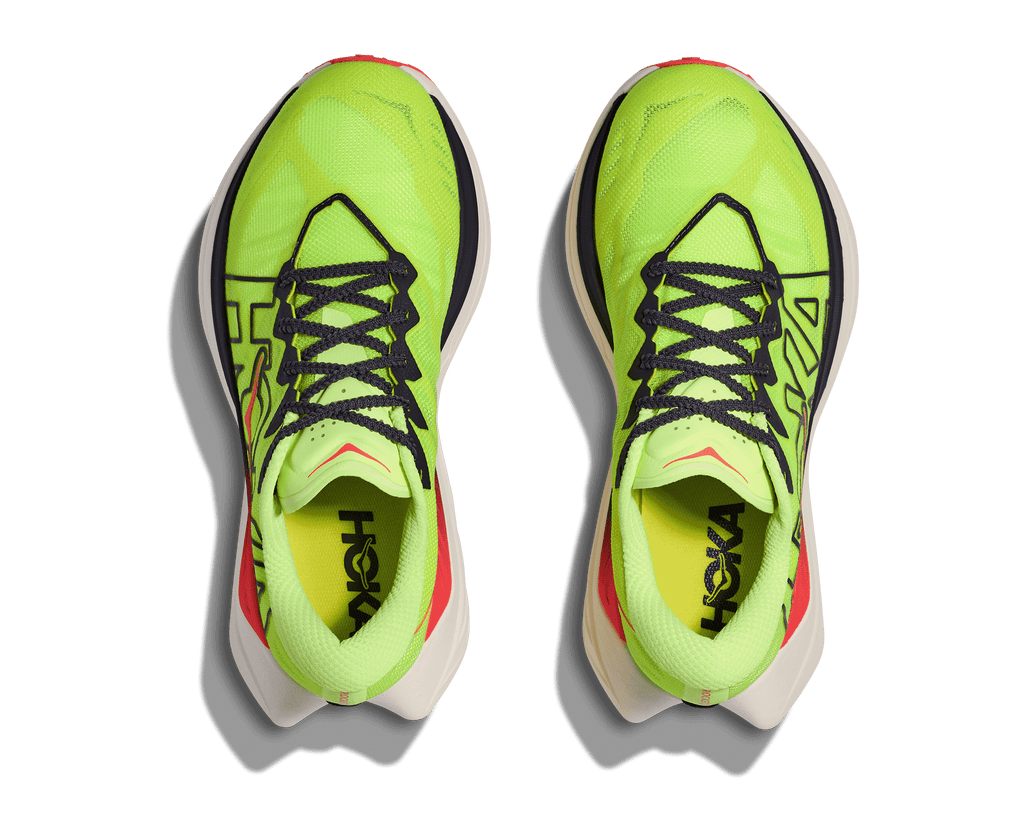 HOKA Men's Rocket X Trail - NEON YUZU / NEON FLAME