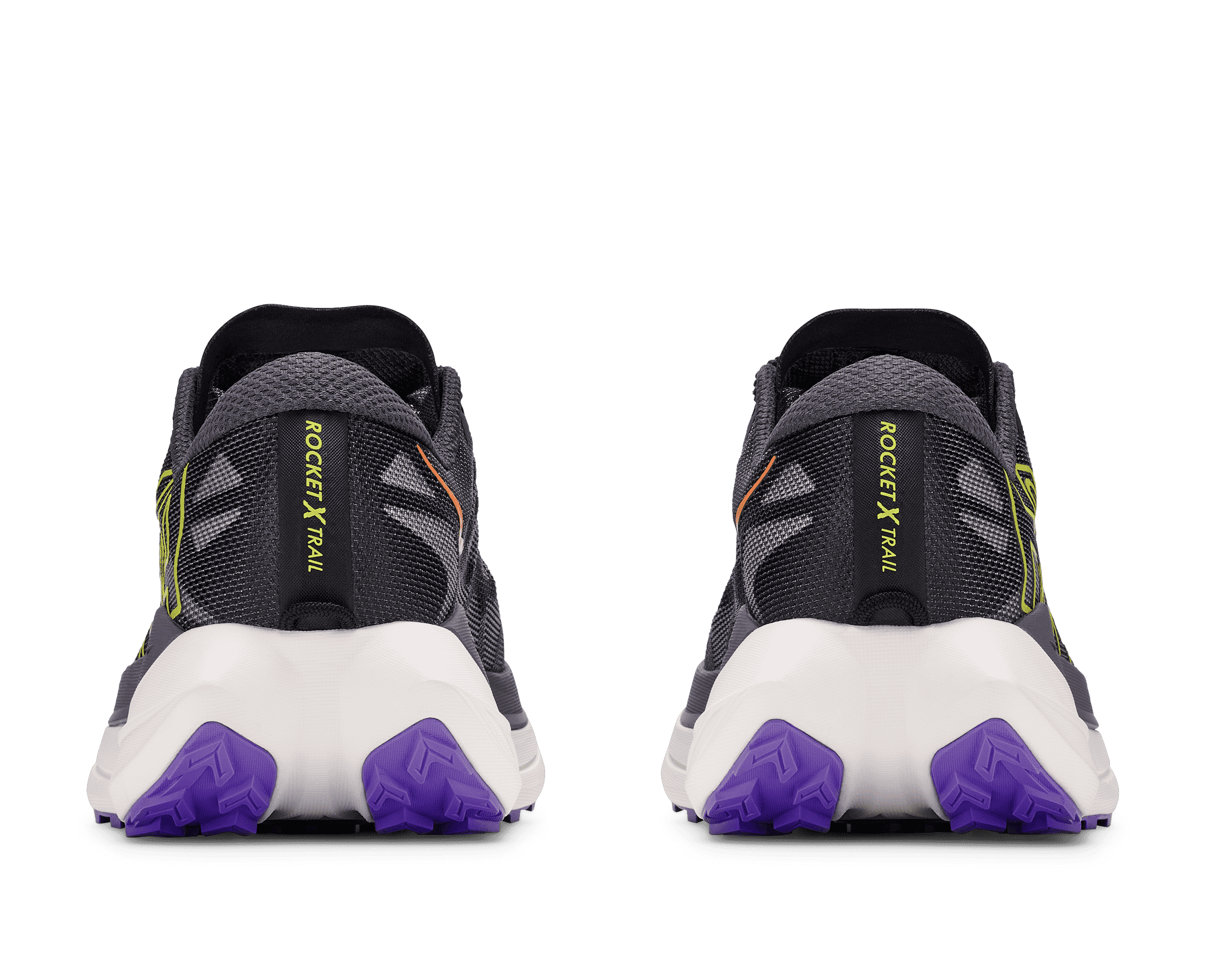 HOKA Men's Rocket X Trail - SQUID INK / NEON NEBULA