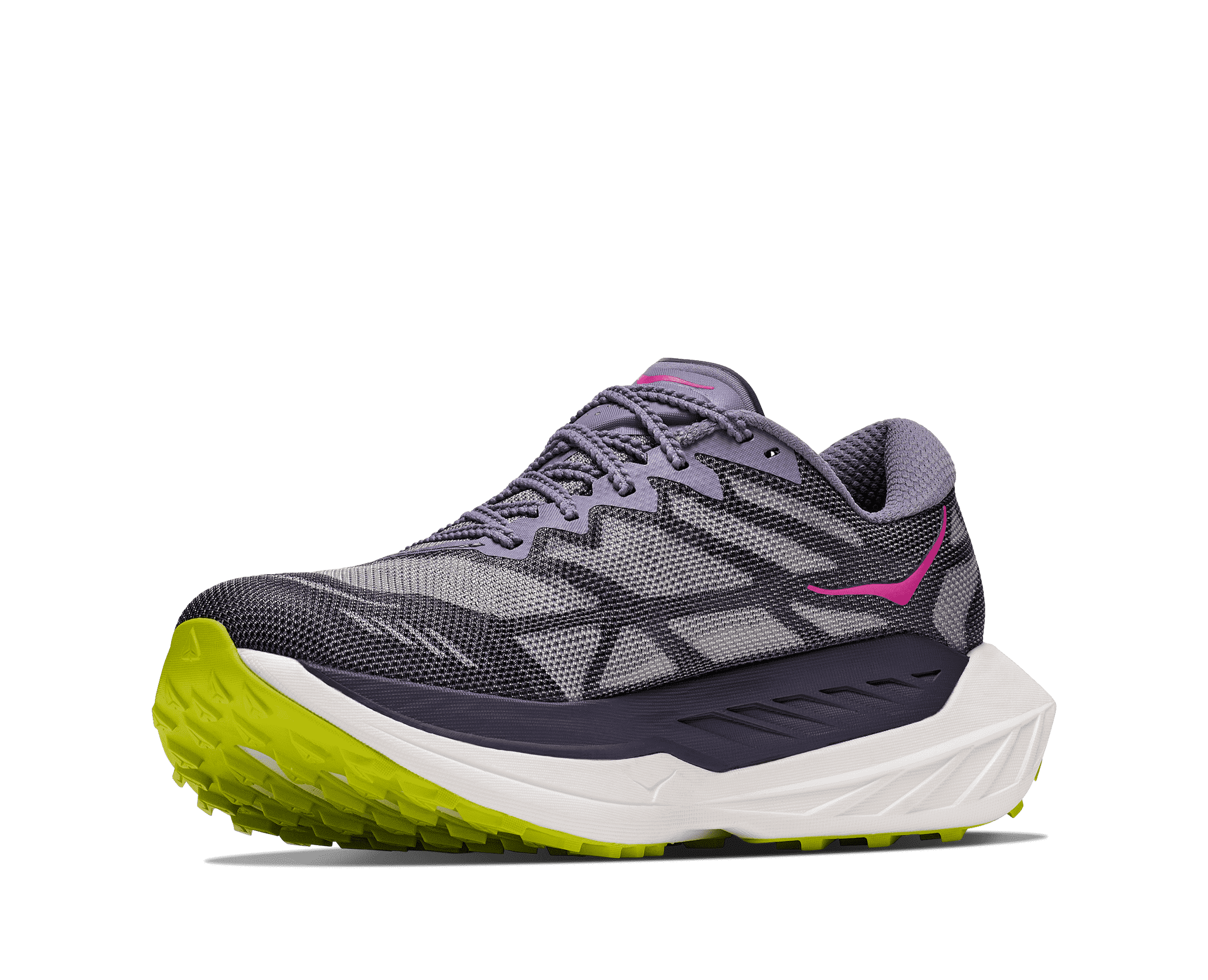 HOKA Women's Rocket X Trail - PURPLE FOG / HOKA CITRUS