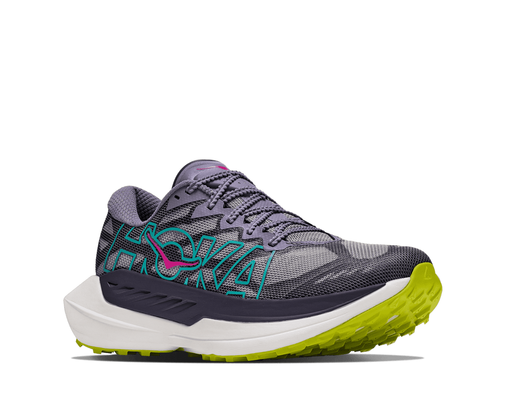 HOKA Women's Rocket X Trail - PURPLE FOG / HOKA CITRUS