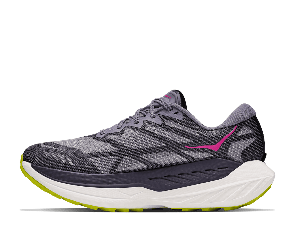 HOKA Women's Rocket X Trail - PURPLE FOG / HOKA CITRUS