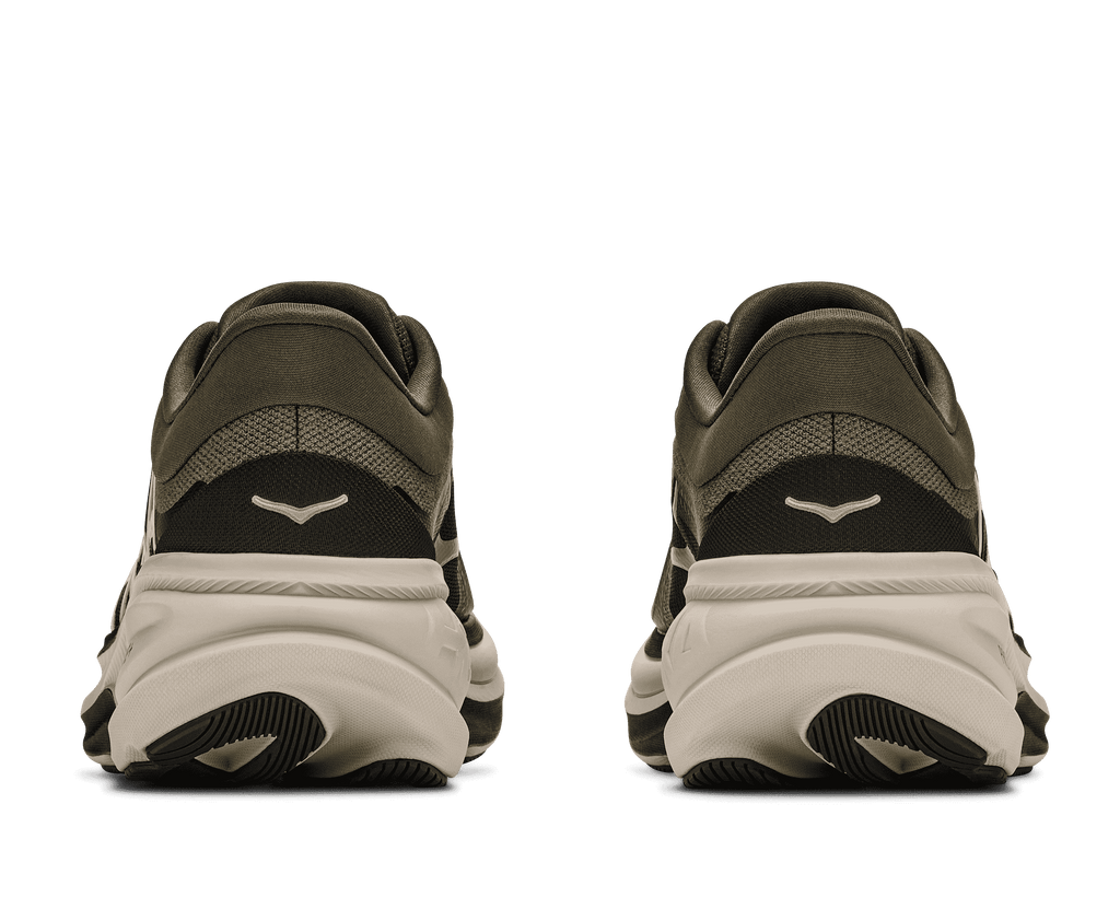 HOKA Men's Clifton Pro - ANTIQUE OLIVE / RIVER ROCK GREY