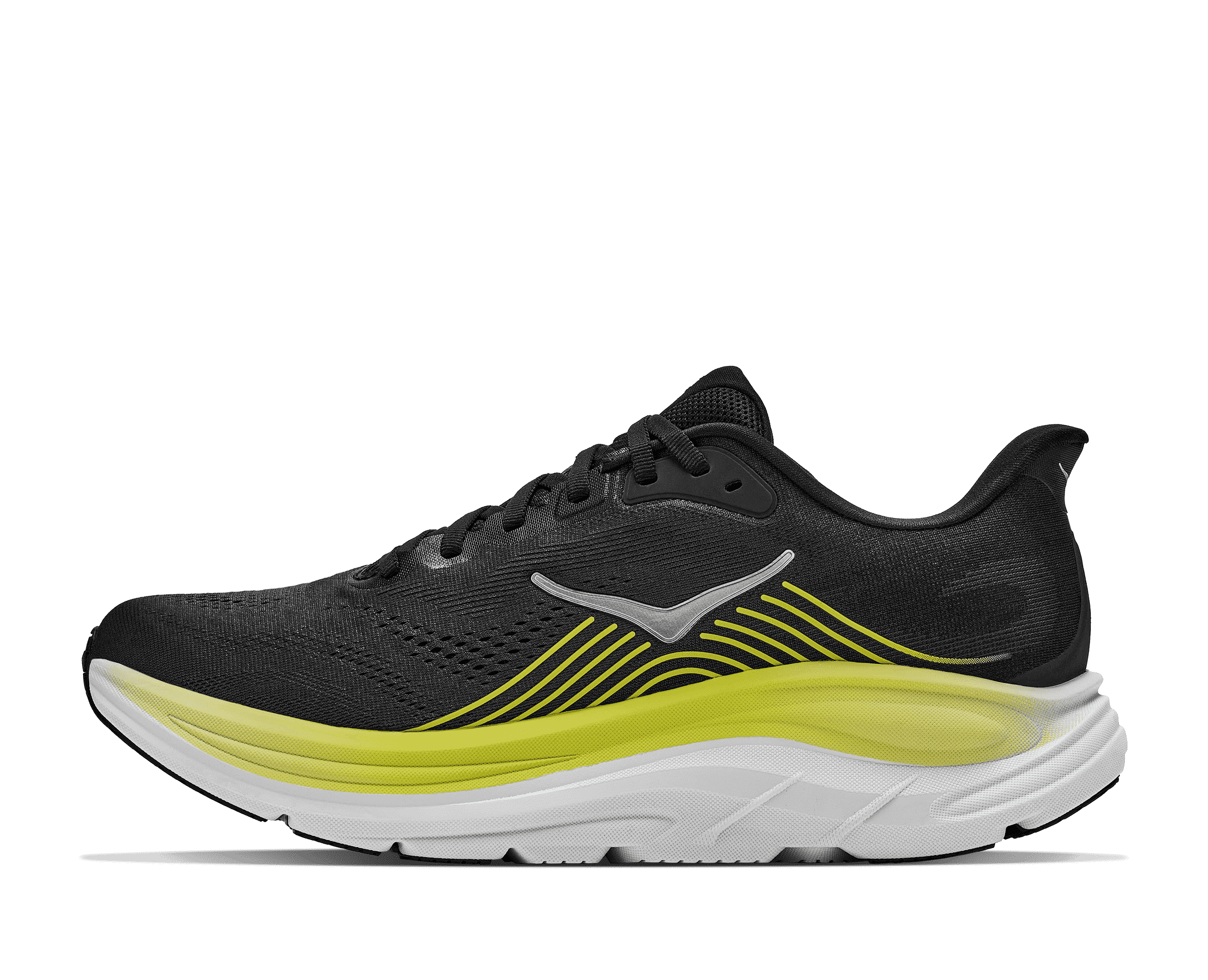 HOKA Men's Clifton 11 - BLACK / COSMIC GREY