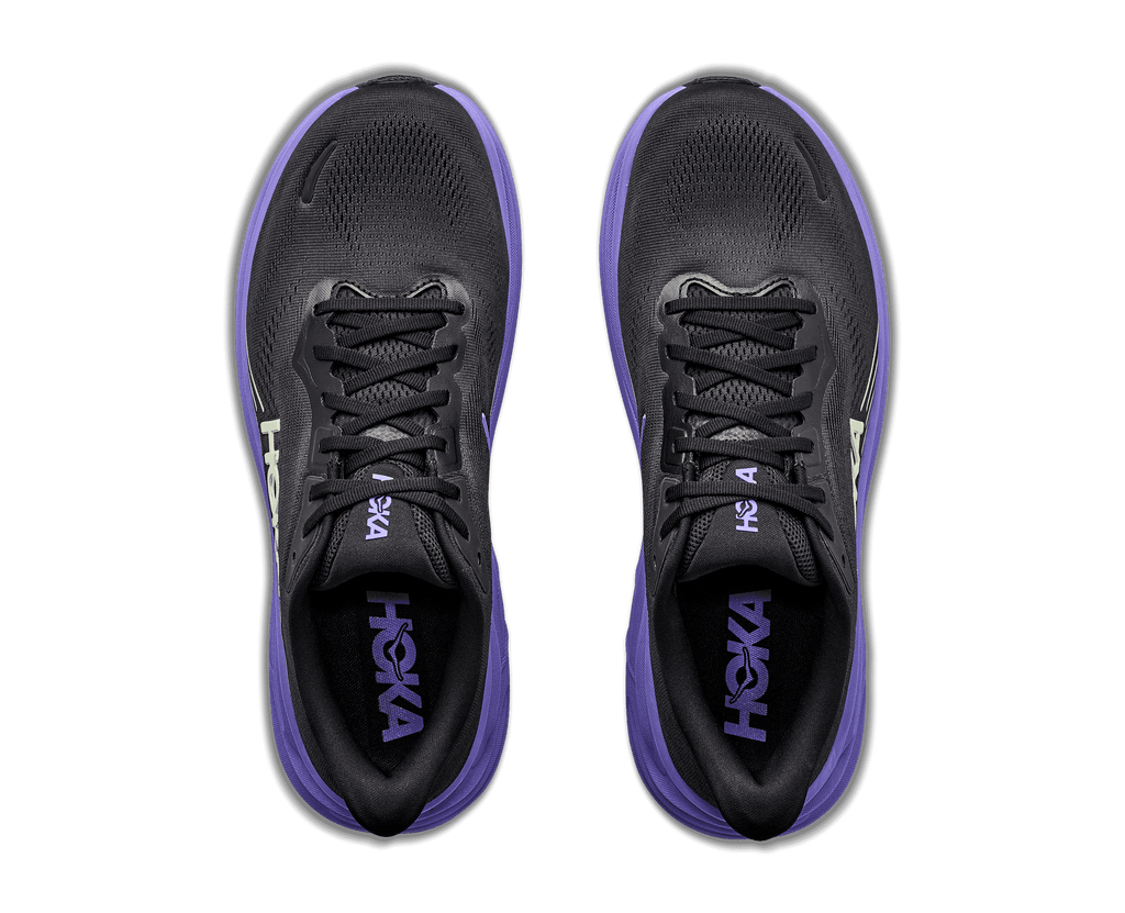 HOKA Men's Clifton 11 - BLACK / NEON YUZU