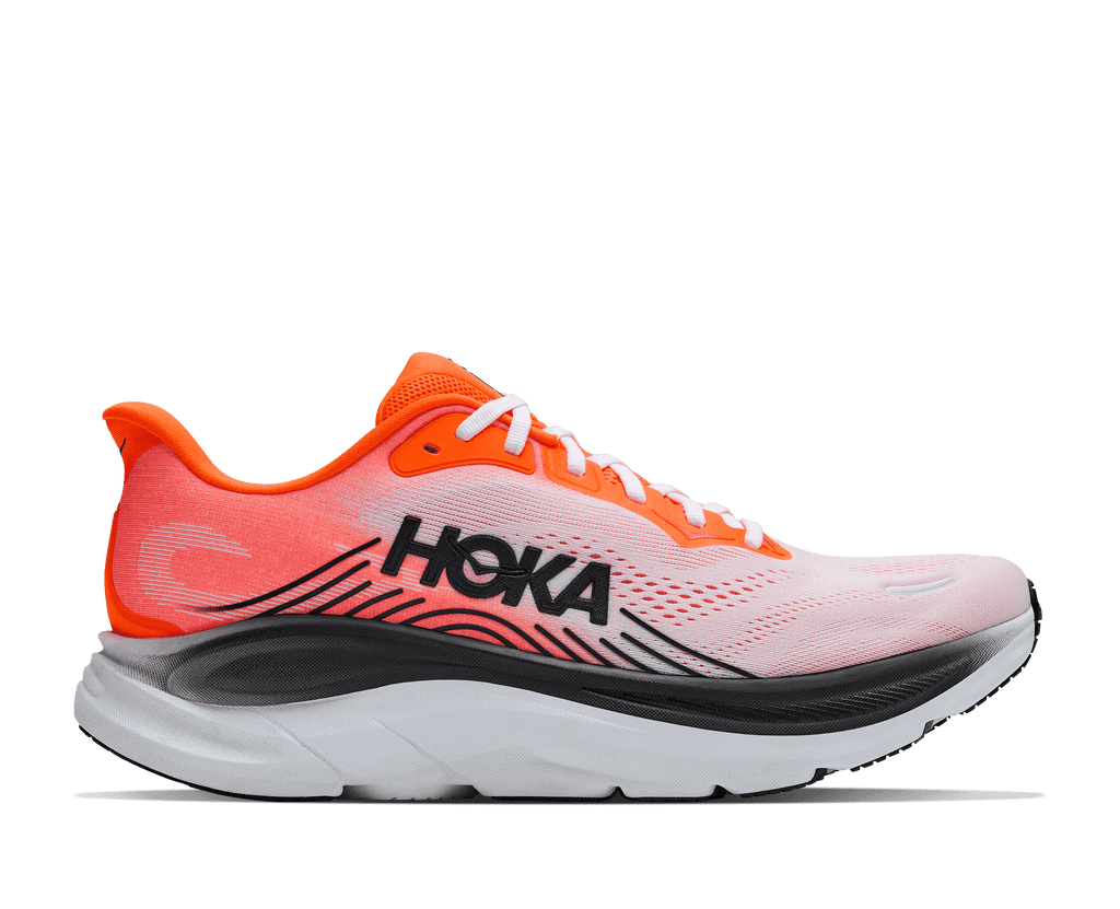 HOKA Men's Clifton 11 - NEON TANGERINE / FROST