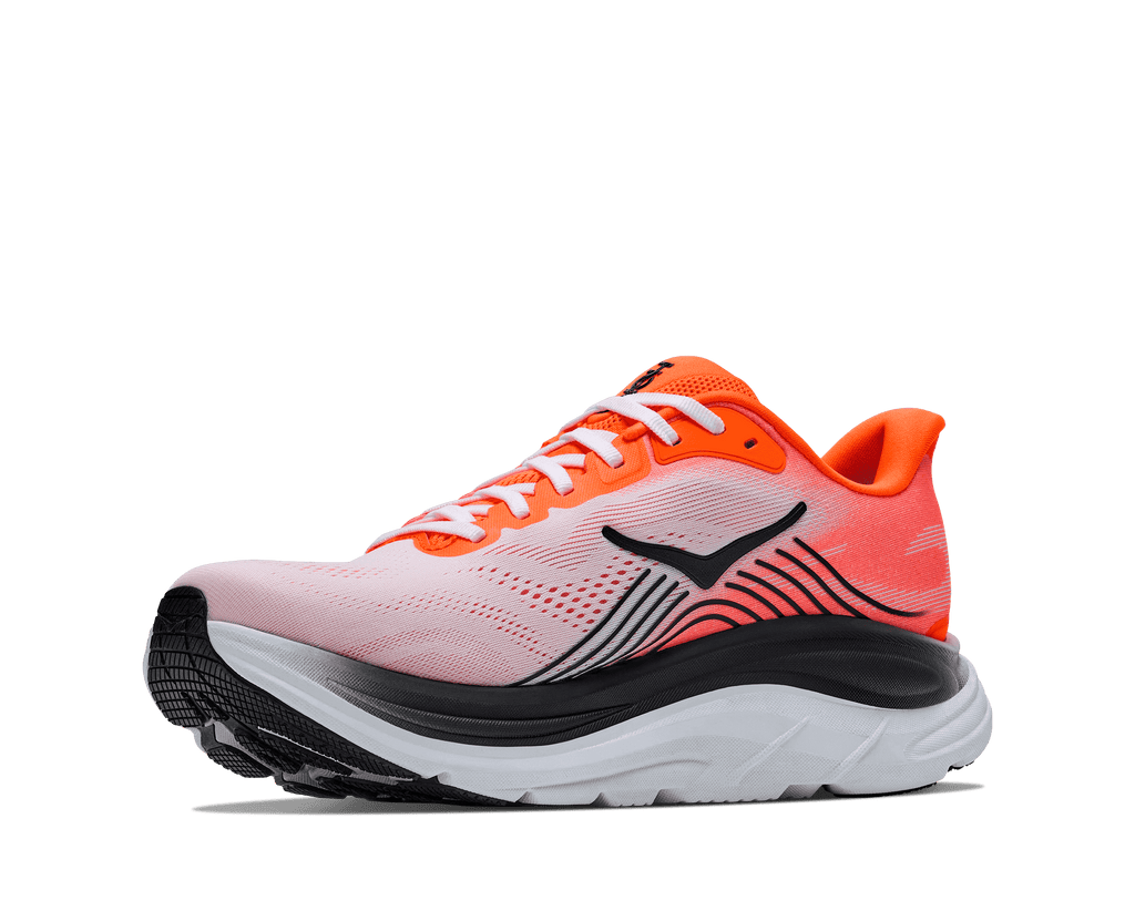 HOKA Men's Clifton 11 - NEON TANGERINE / FROST