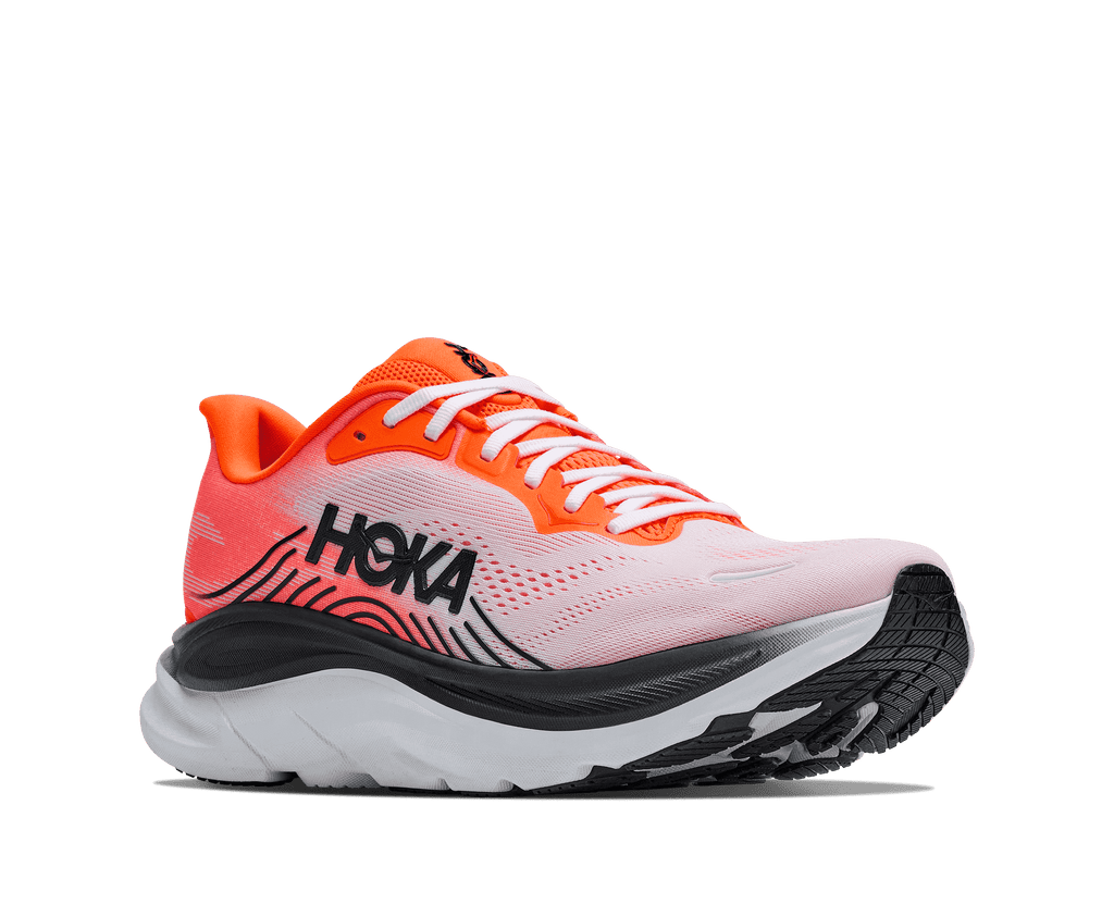 HOKA Men's Clifton 11 - NEON TANGERINE / FROST