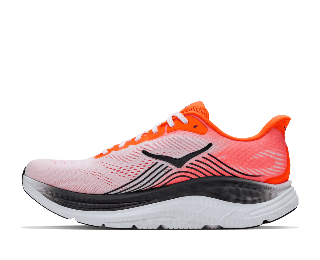 HOKA Men's Clifton 11 - NEON TANGERINE / FROST