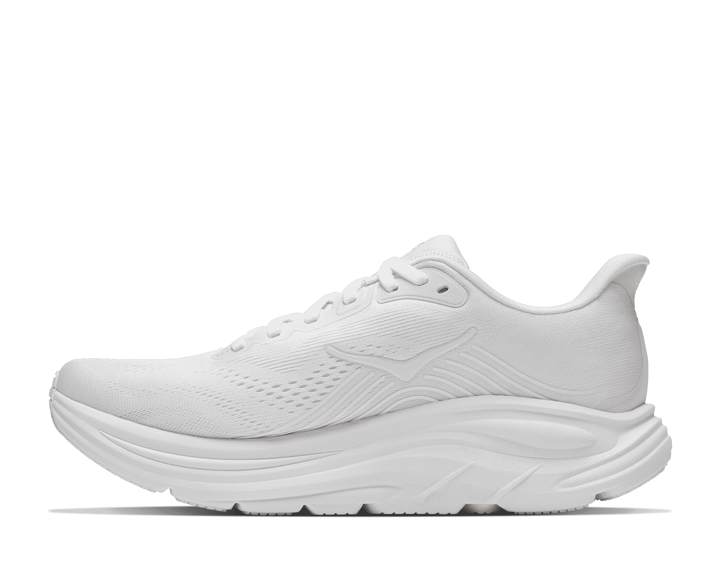 HOKA Men's Clifton 11 - WHITE / WHITE