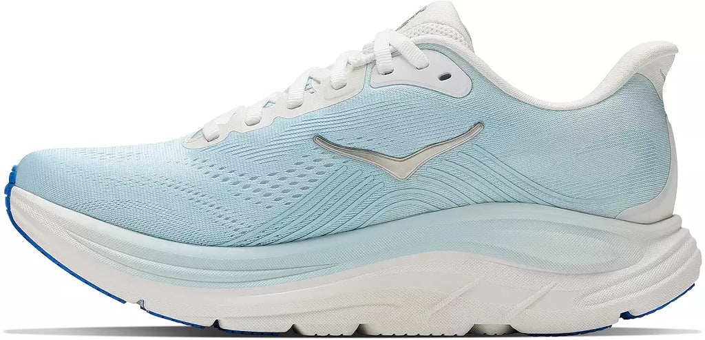 HOKA Women's CLIFTON 11 - FROST / GLIMMERING BLUE