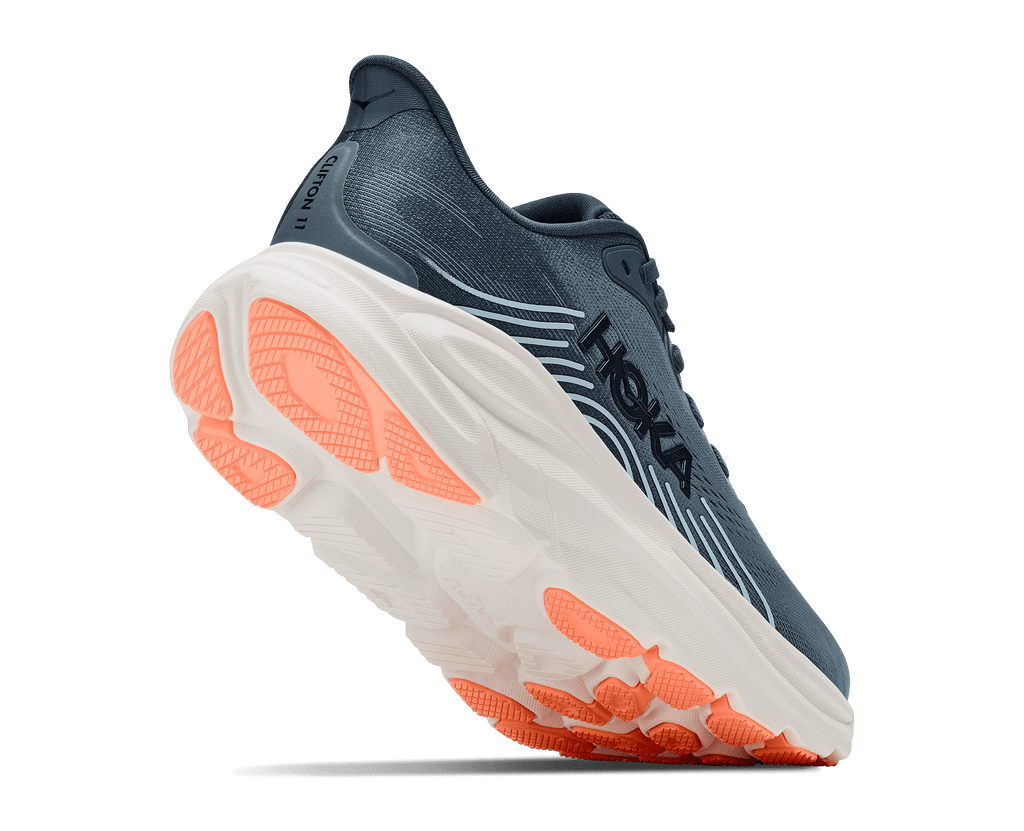 HOKA Women's Clifton 11 - FADED NAVY / GLIMMERING BLUE