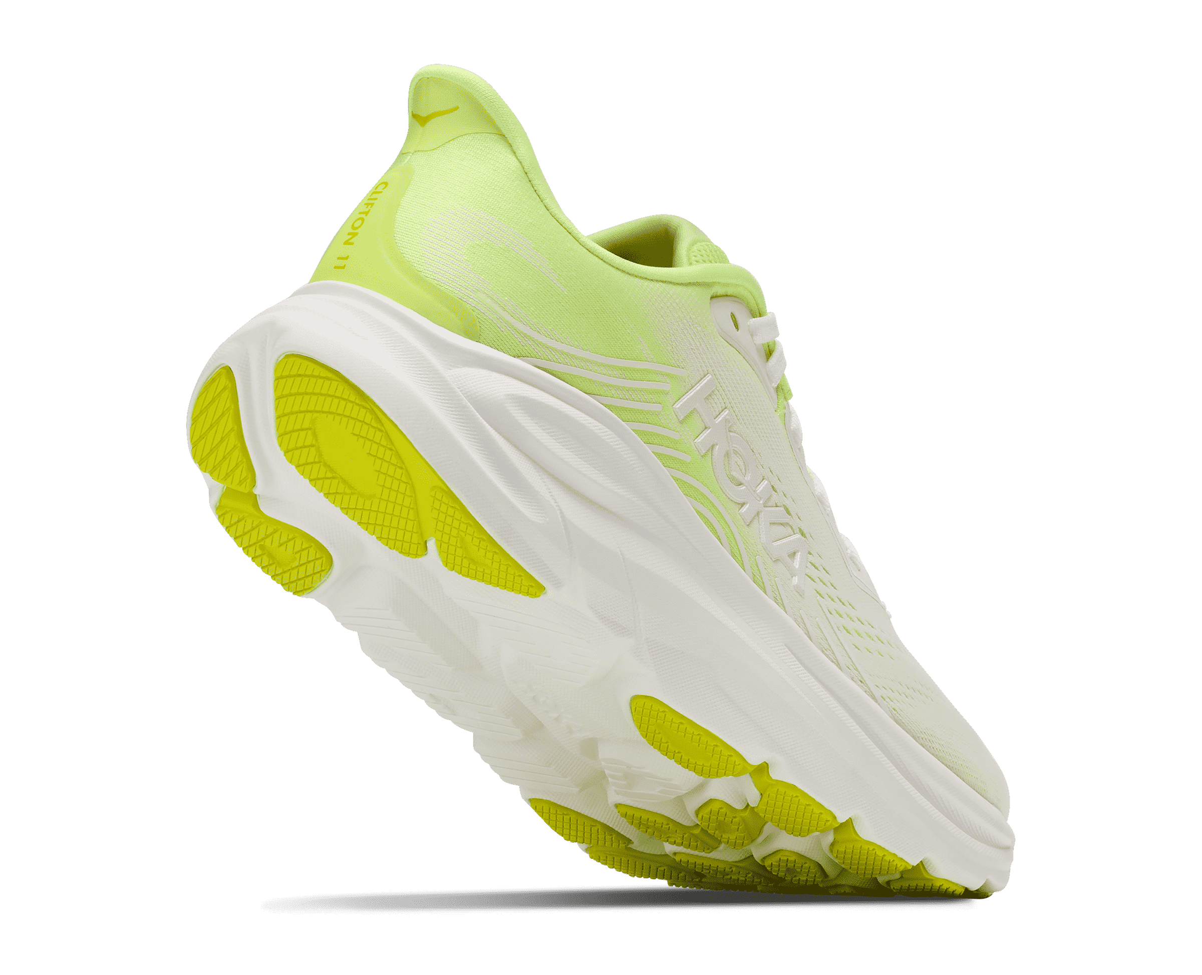 HOKA Women's Clifton 11 - NEON YUZU / FROST