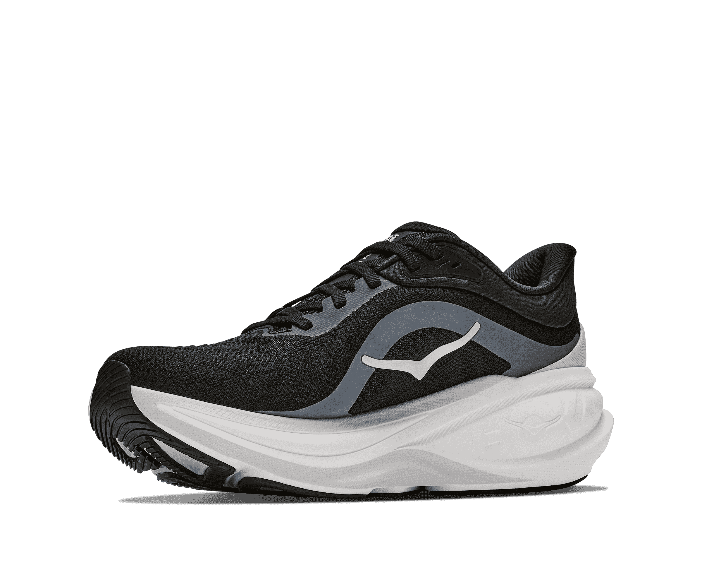 HOKA Men's Clifton Pro - BLACK / COSMIC GREY (Wide)
