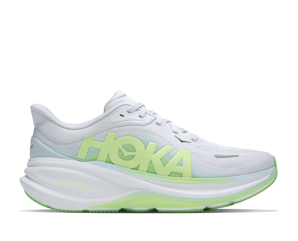 HOKA Women's Clifton Pro - COSMIC GREY / NEON YUZU (Wide)