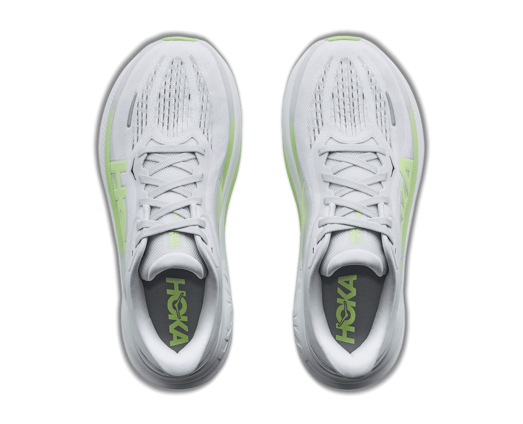 HOKA Women's Clifton Pro - COSMIC GREY / NEON YUZU (Wide)