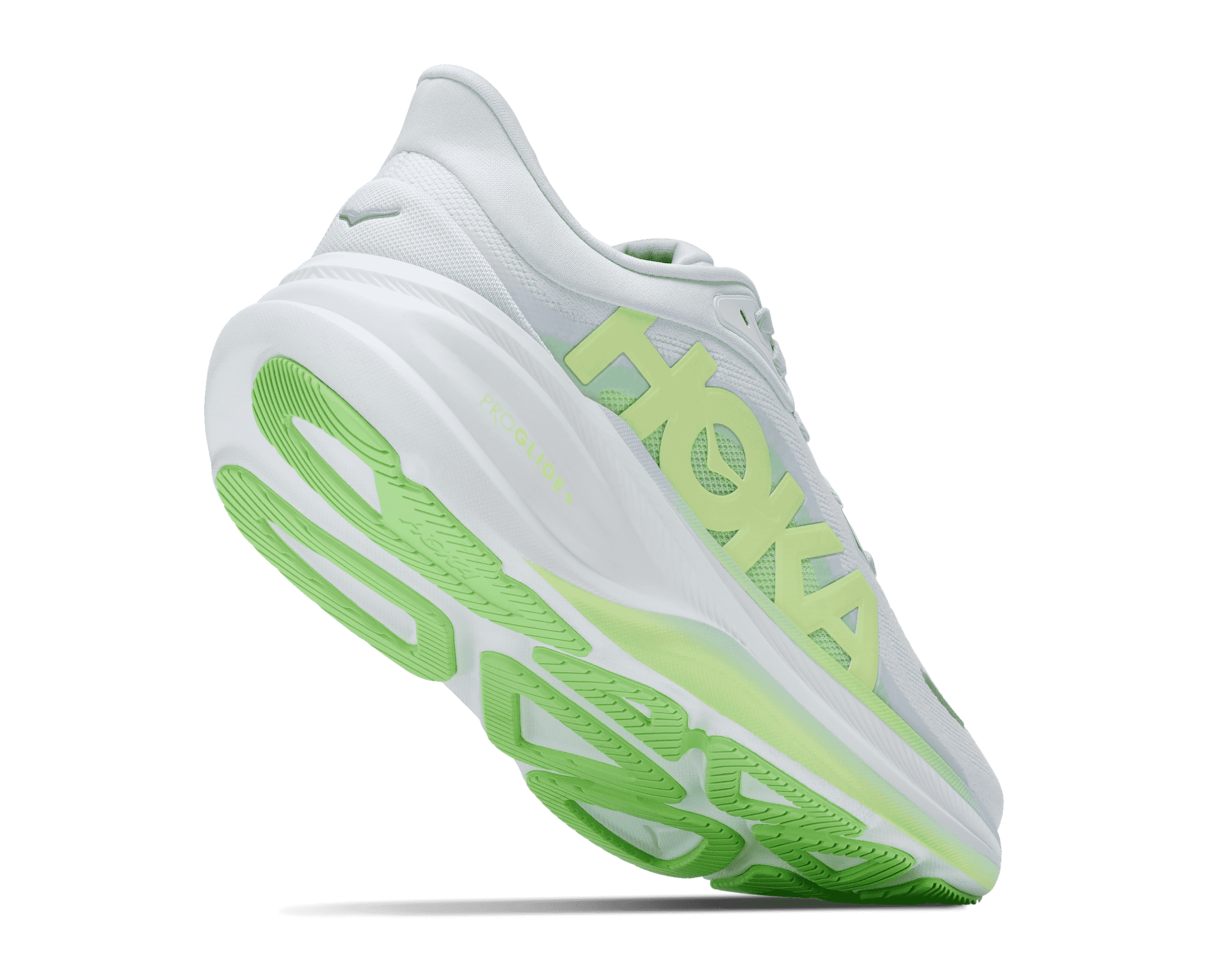 HOKA Women's Clifton Pro - COSMIC GREY / NEON YUZU (Wide)