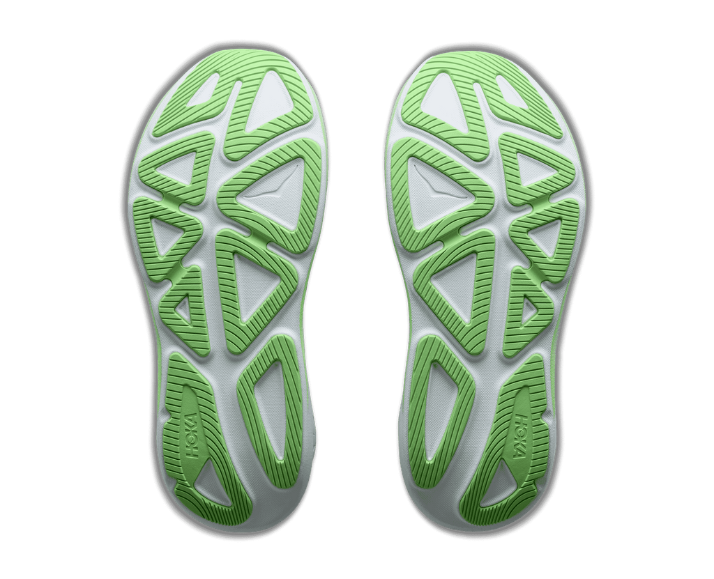 HOKA Women's Clifton Pro - COSMIC GREY / NEON YUZU (Wide)