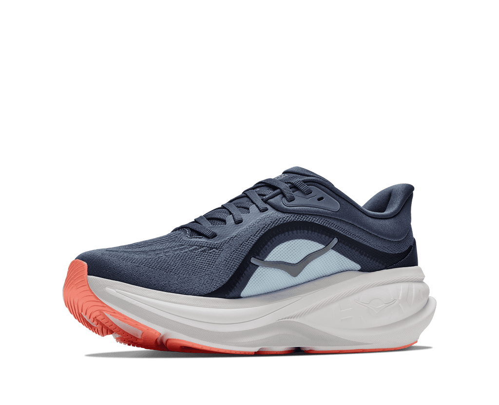 HOKA Women's Clifton Pro - FADED NAVY / GLIMMERING BLUE (Wide)