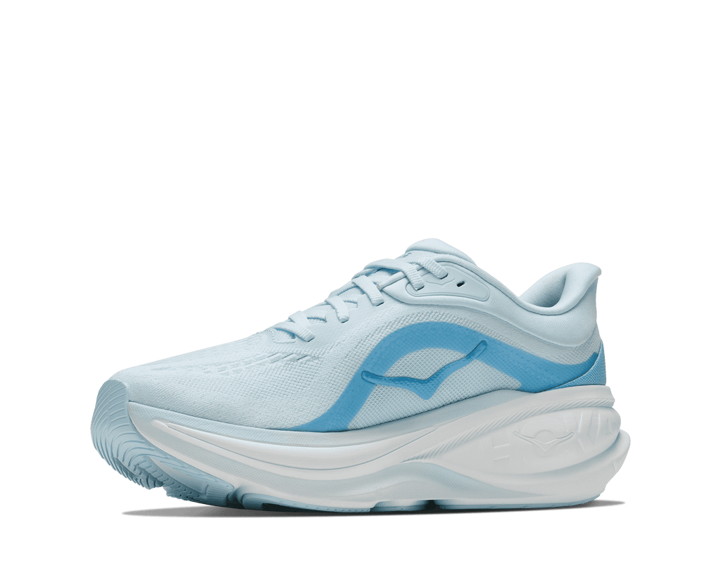 HOKA Women's Clifton Pro - GLIMMERING BLUE / SOARING BLUE (Wide)