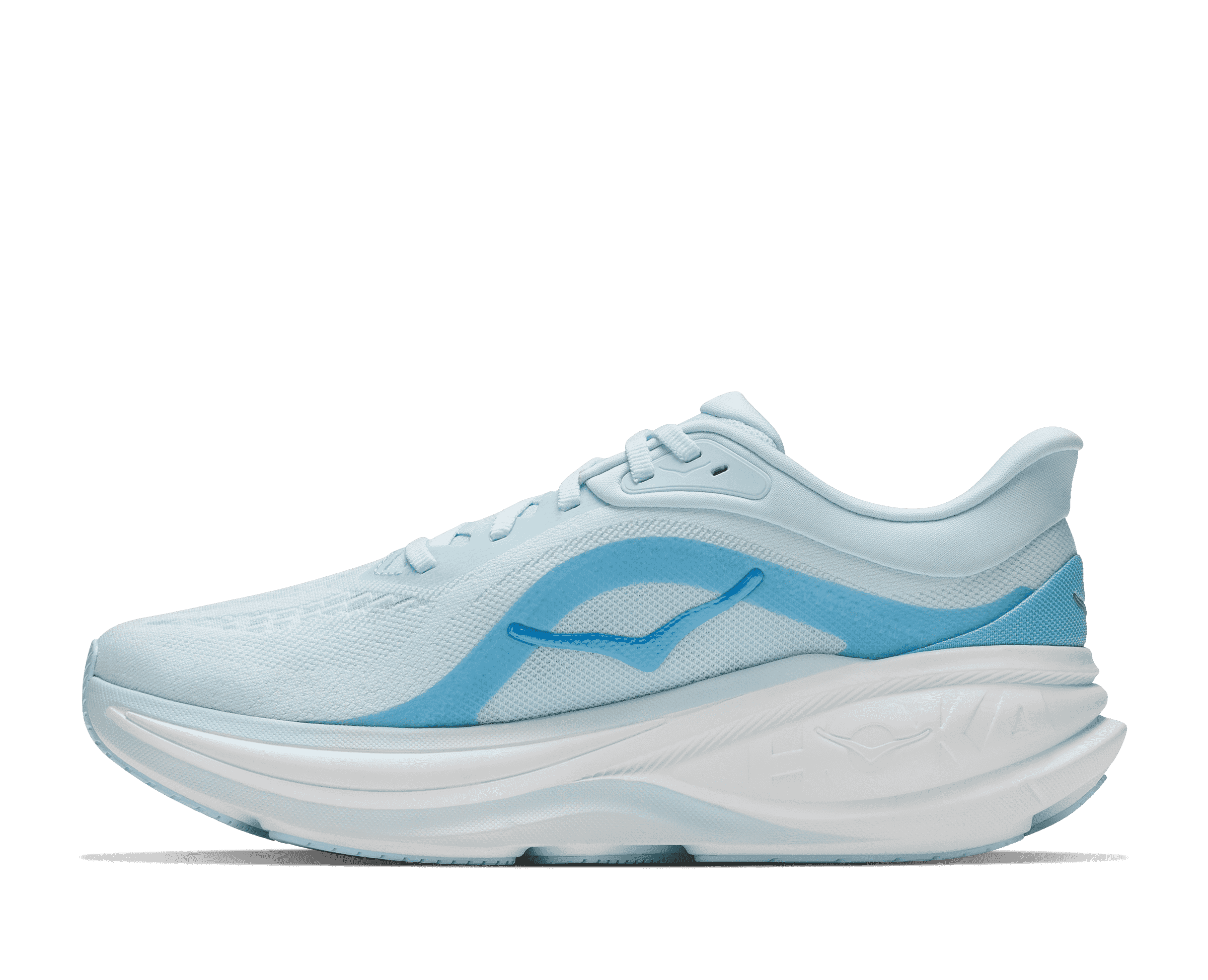 HOKA Women's Clifton Pro - GLIMMERING BLUE / SOARING BLUE (Wide)