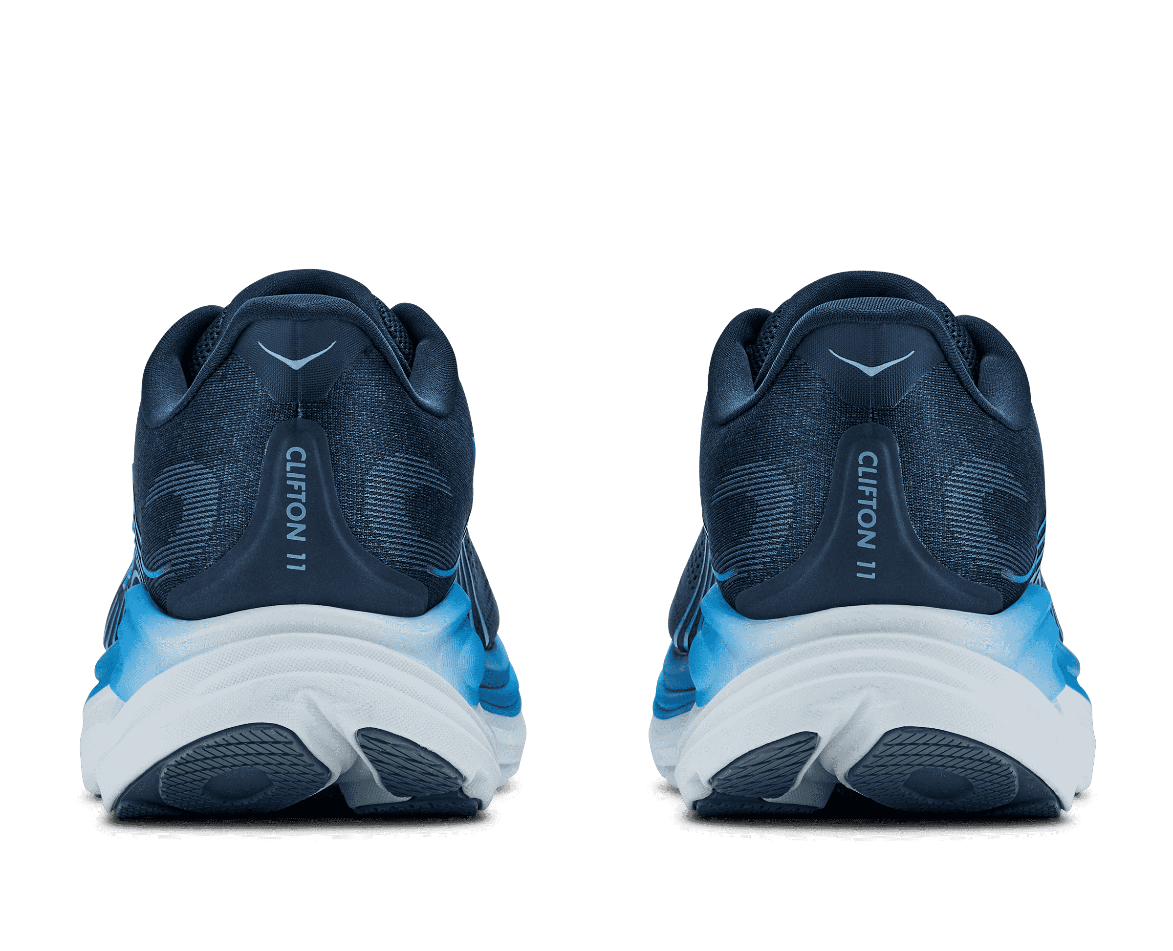 HOKA Men's Clifton 11 - VARSITY NAVY / FADED NAVY (Wide)