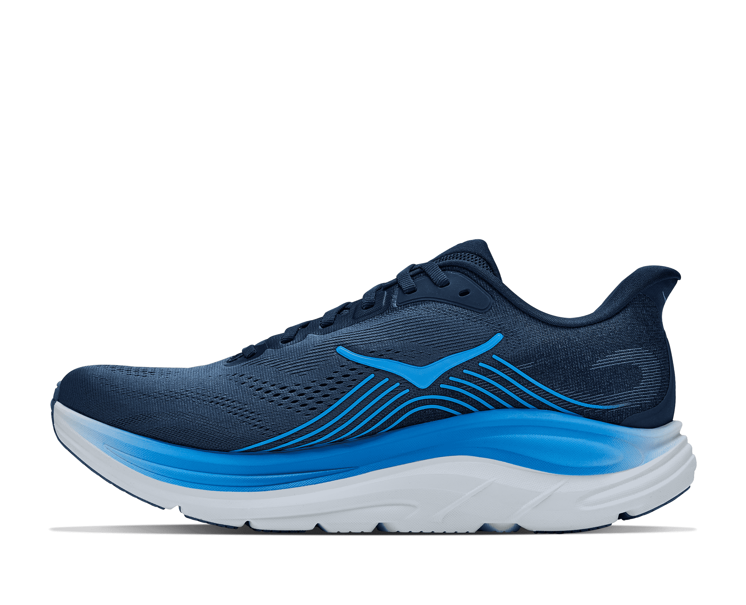 HOKA Men's Clifton 11 - VARSITY NAVY / FADED NAVY (Wide)