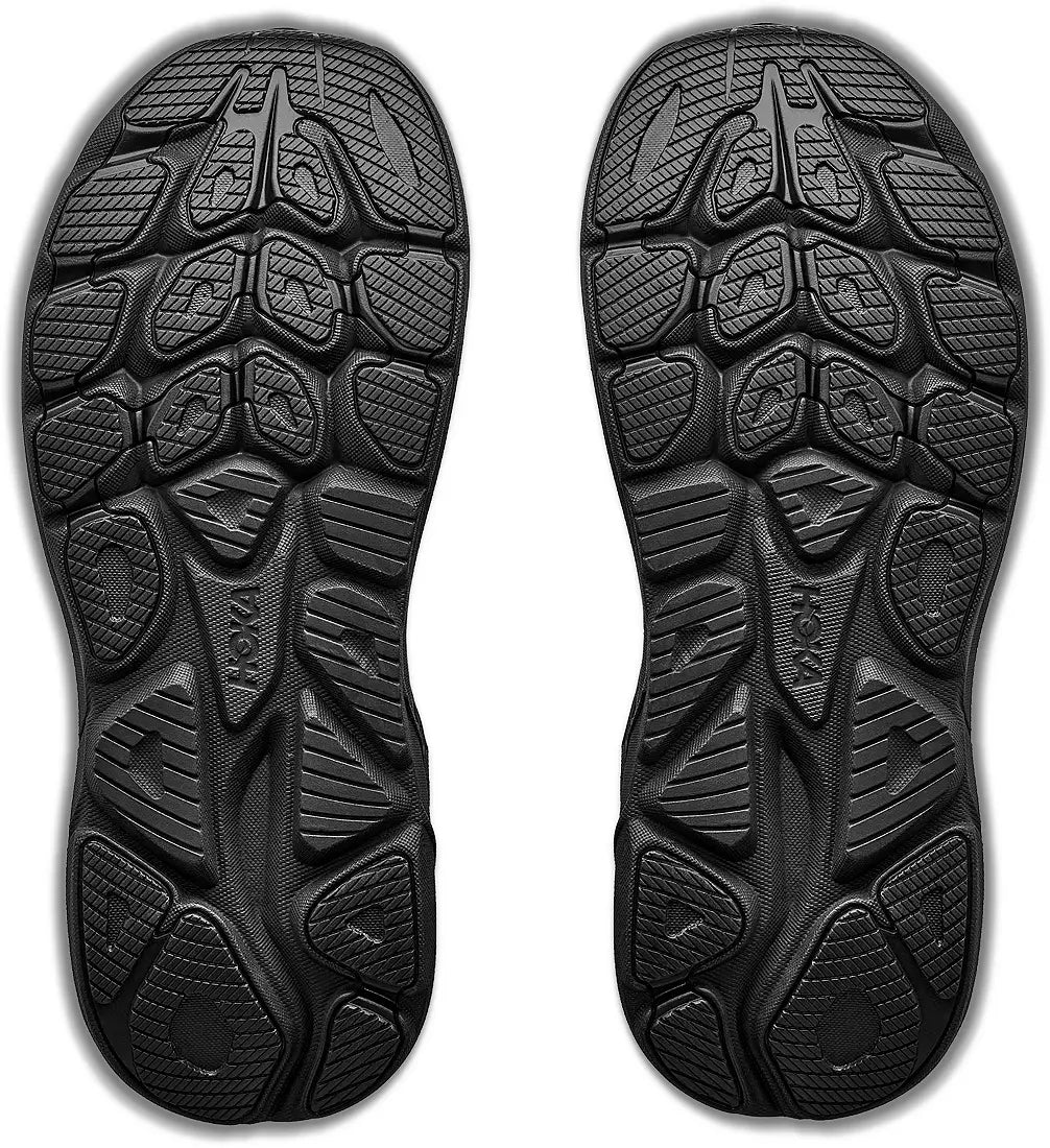 HOKA Women's CLIFTON 11 WIDE - BLACK / BLACK