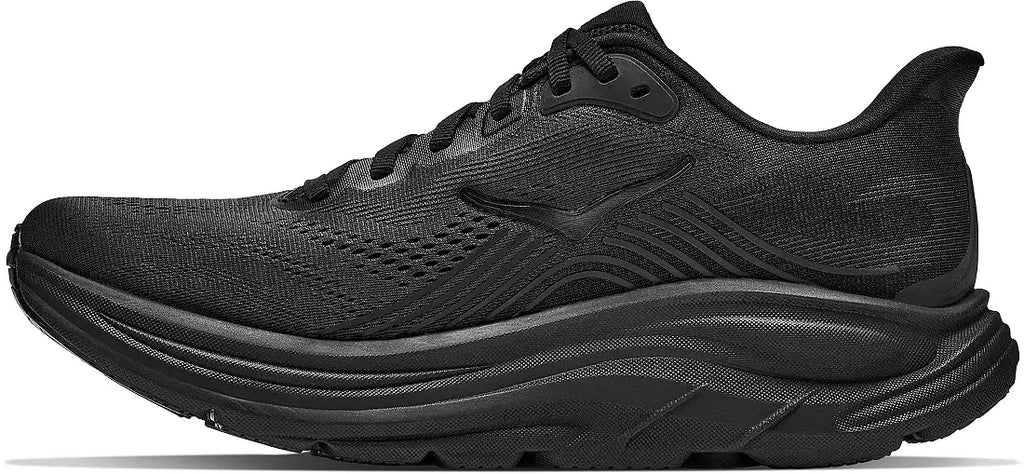 HOKA Women's CLIFTON 11 WIDE - BLACK / BLACK