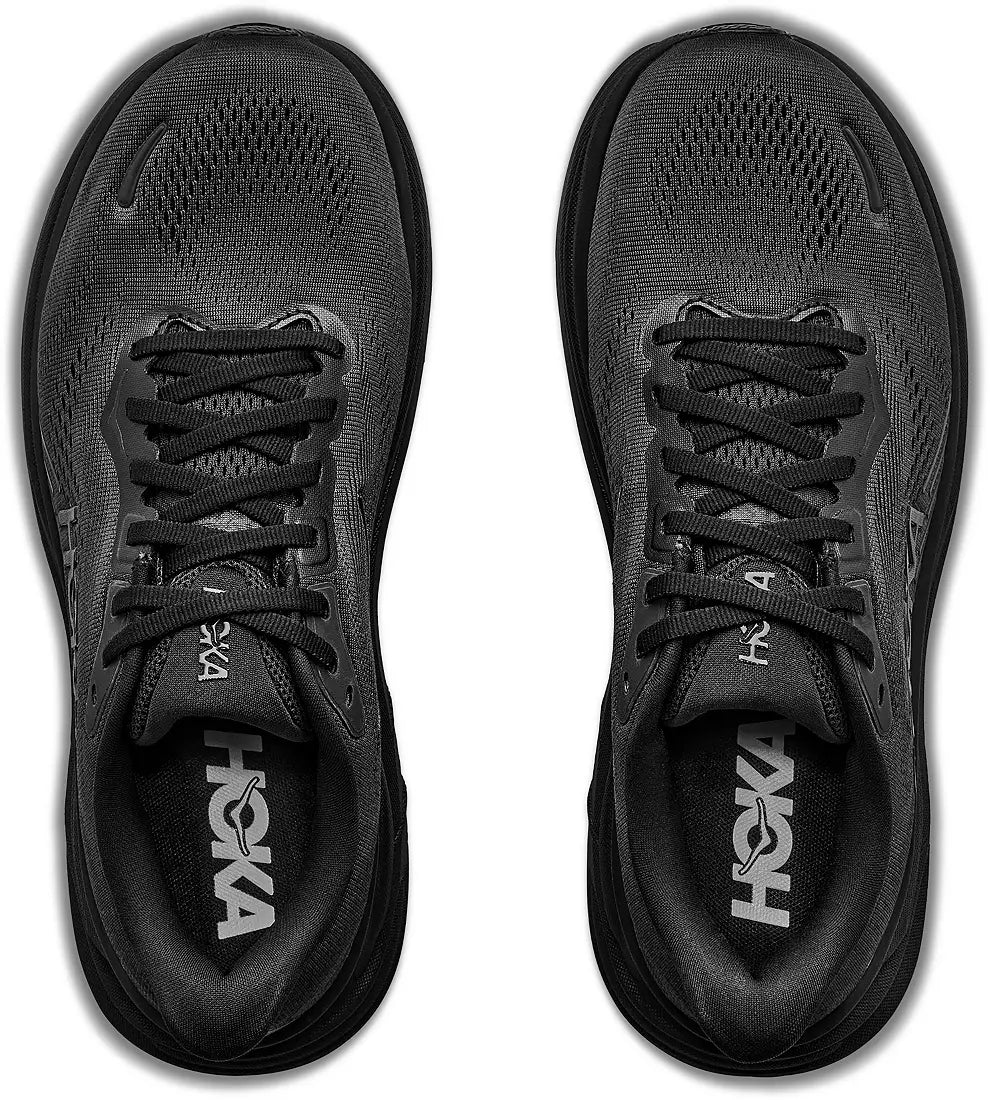 HOKA Women's CLIFTON 11 - BLACK / BLACK