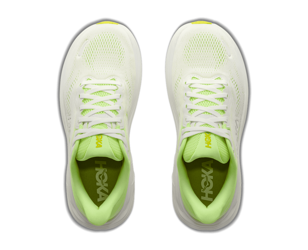HOKA Women's Clifton 11 - NEON YUZU / FROST (Wide)