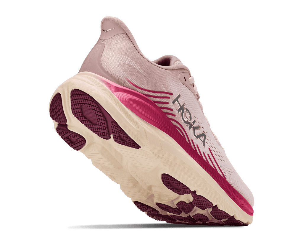 HOKA Women's Clifton 11 - PINK OPAL / ALABASTER (Wide)