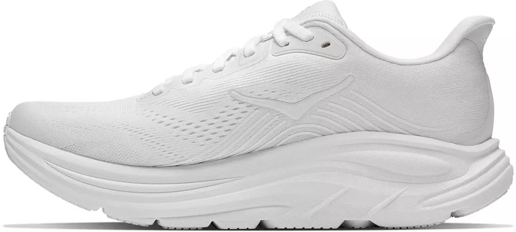 HOKA Women's CLIFTON 11 WIDE - WHITE / WHITE